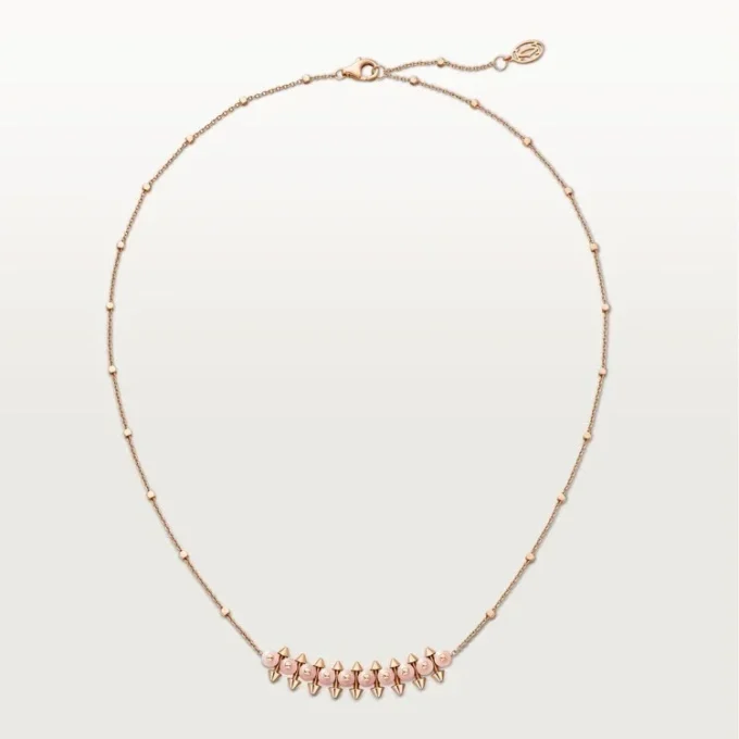 Pendentif Clash de Cartier, calcédoine rose