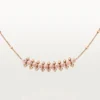 Pendentif Clash de Cartier, calcédoine rose