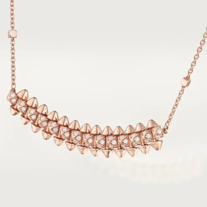 Pendentif Clash de Cartier, petit modèle, pavé
