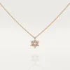 Pendentif Cœurs et symboles – Or rose, diamants – Cartier