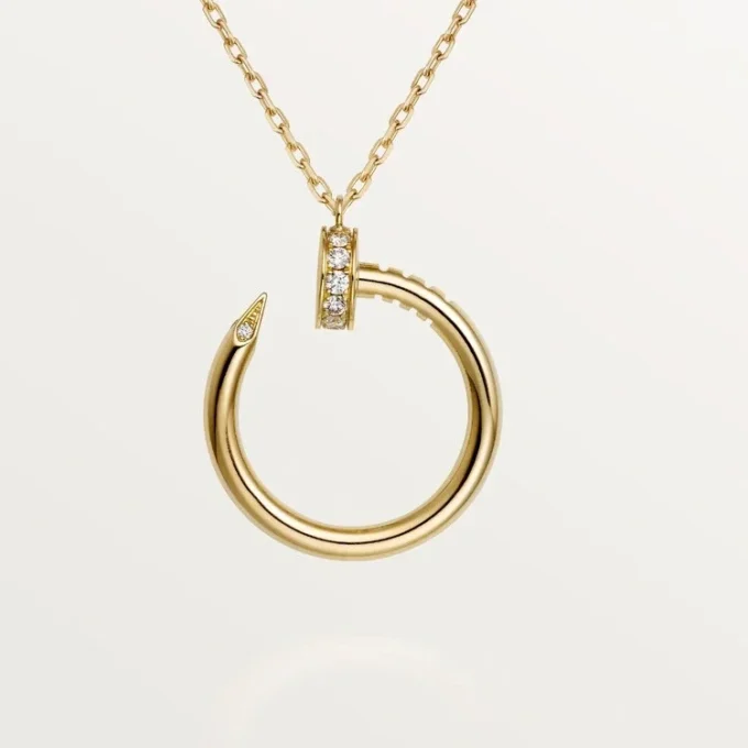 Pendentif Juste Un Clou, diamants