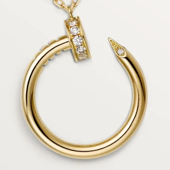 Pendentif Juste Un Clou, diamants