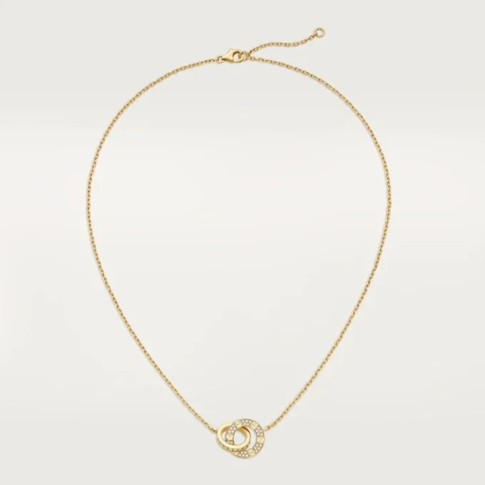 Pendentif Love, pavé