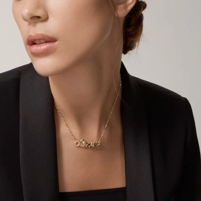 Pendentif Panthère de Cartier, diamants