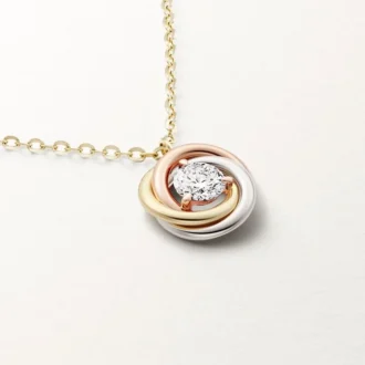 Pendentif Trinity, 1 diamant