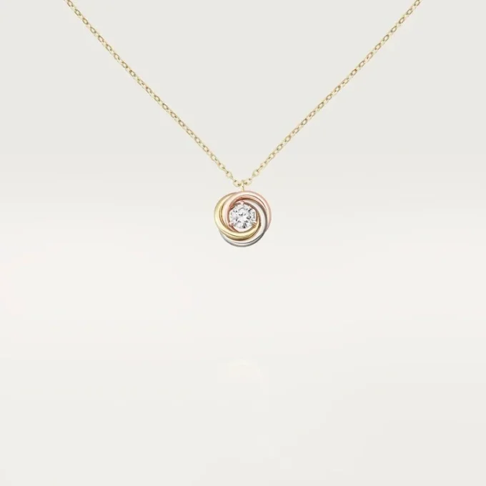 Pendentif Trinity, 1 diamant