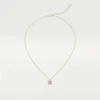 Pendentif Trinity, 1 diamant, pavé