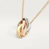 Pendentif Trinity, forme coussin