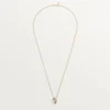 Pendentif Trinity, forme coussin, demi-sertissage