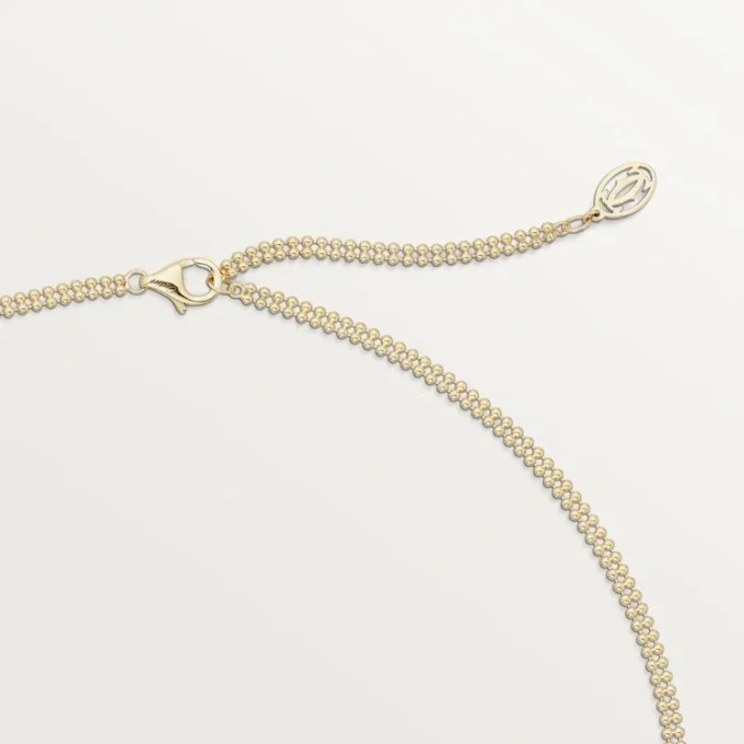 Collier Trinity à chaîne en diamants en or tricolore | Cartier US
