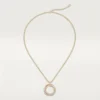 Pendentif Trinity, grand modèle, pavé