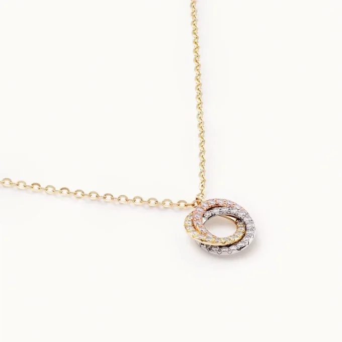 Pendentif Trinity, pavé