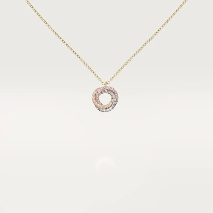 Pendentif Trinity, pavé
