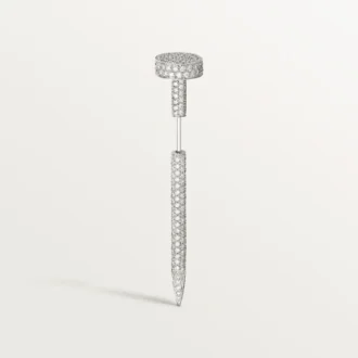 Épingle à cravate Juste Un Clou – Or blanc et diamants – Cartier