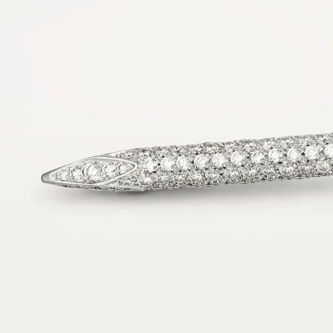 Épingle à cravate Juste Un Clou – Or blanc et diamants – Cartier