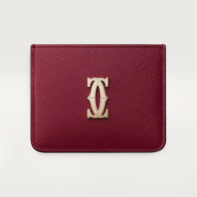 Porte-cartes, C de Cartier
