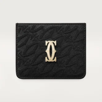 Porte-cartes, C de Cartier