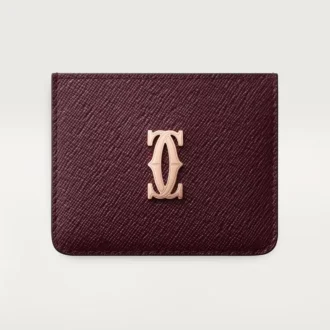 Porte-cartes, C de Cartier