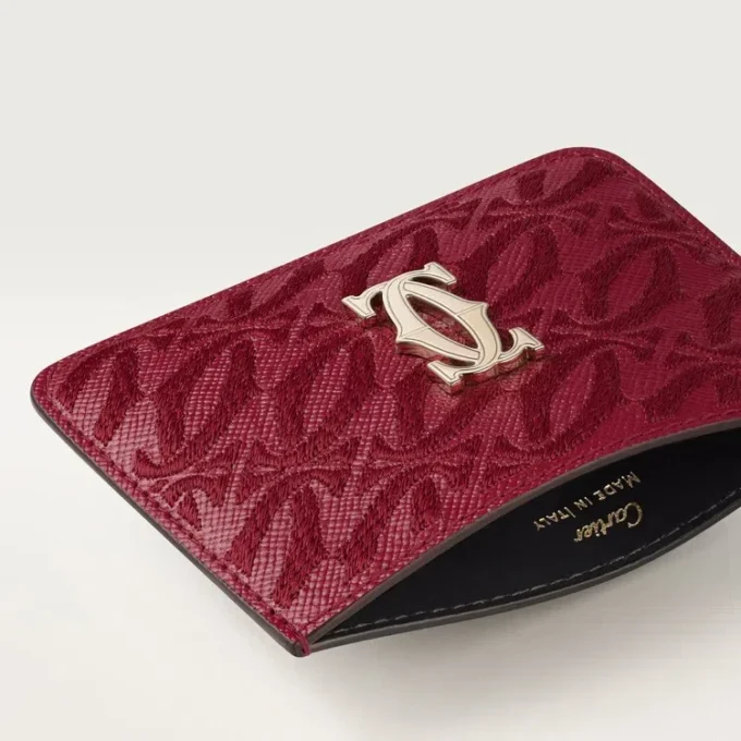 Porte-cartes, C de Cartier