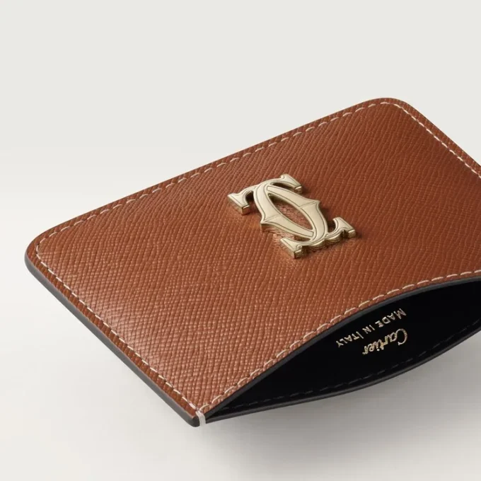 Porte-cartes, C de Cartier