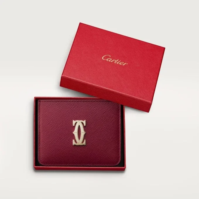 Porte-cartes, C de Cartier