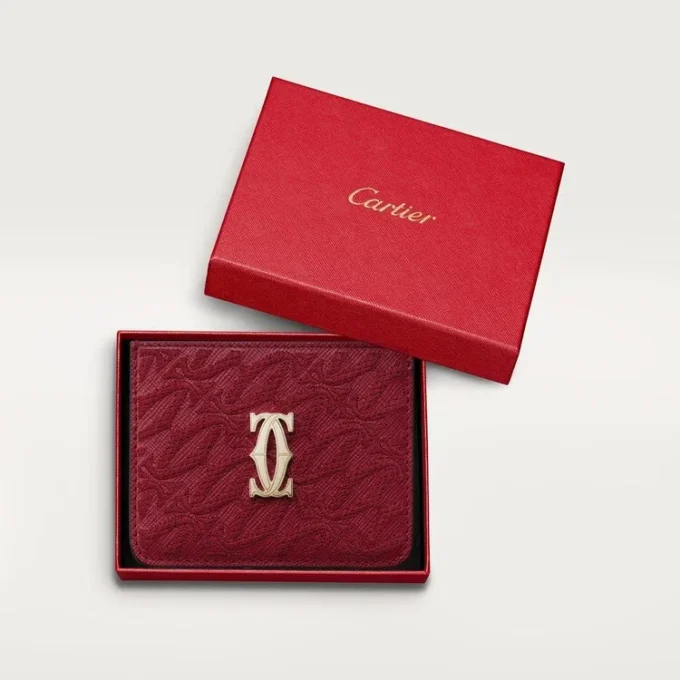 Porte-cartes, C de Cartier