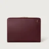 Porte-documents, Must De Cartier – Cuir de veau bordeaux, finition dorée – Cartier