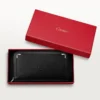Portefeuille international zippé, Must de Cartier – Cuir de veau noir, finition palladium – Cartier Portefeuille international zippé, Must de Cartier – Cuir de veau noir, finition palladium – Cartier