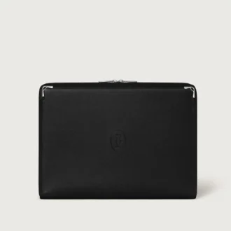 Portefeuille, Must De Cartier – Cuir de veau noir, finition palladium – Cartier