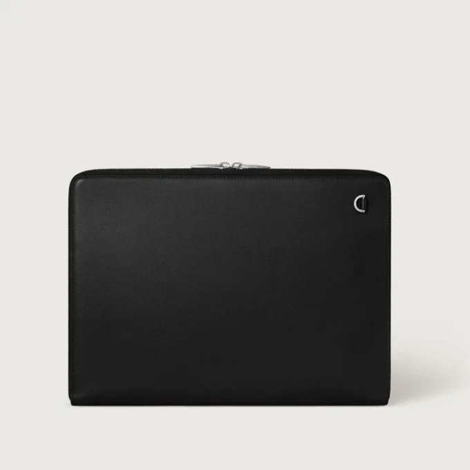 Portefeuille, Must De Cartier – Cuir de veau noir, finition palladium – Cartier