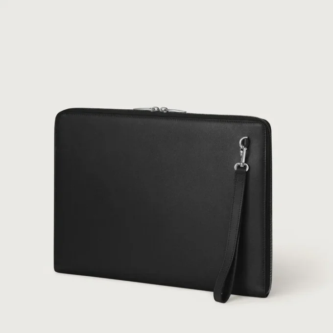 Portefeuille, Must De Cartier – Cuir de veau noir, finition palladium – Cartier