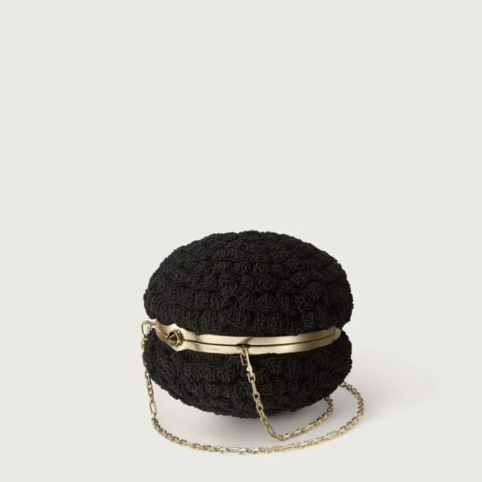 Sac rond en crochet, Cartier Soir