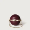 Sac rond à motif godronné, Cartier Soir