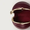 Sac rond à motif godronné, Cartier Soir