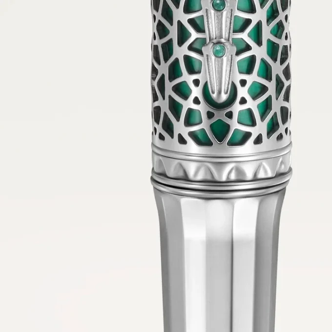 Stylo à bille en édition limitée avec motif de palmier