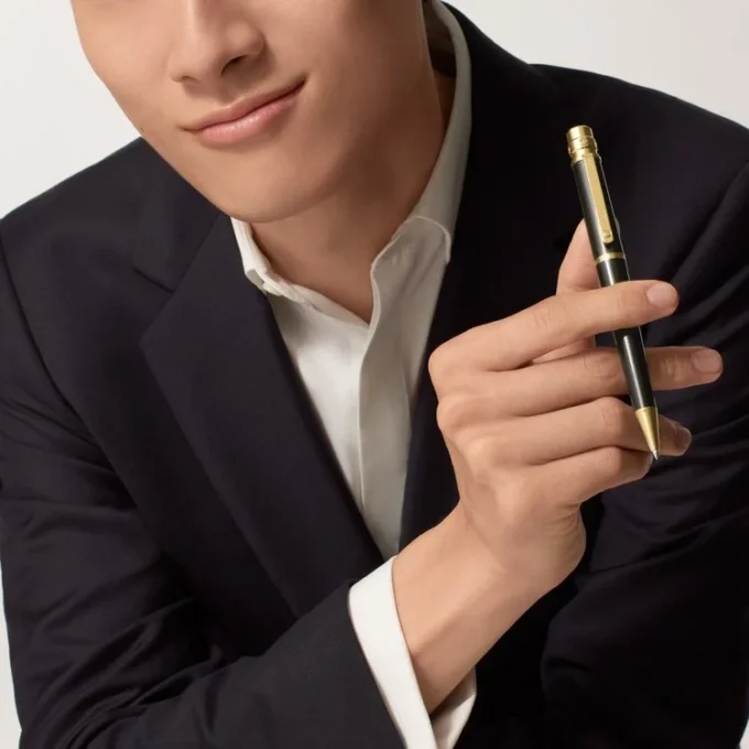 Stylo à bille Santos de Cartier
