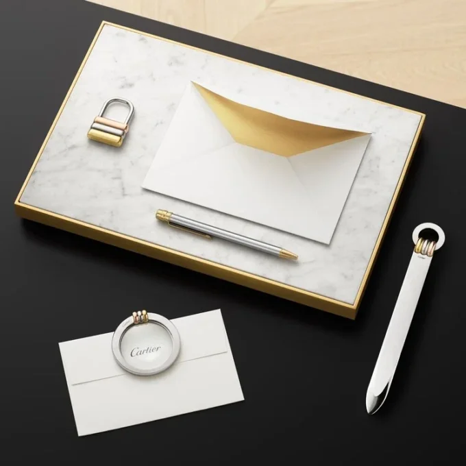 Stylo à bille Santos de Cartier
