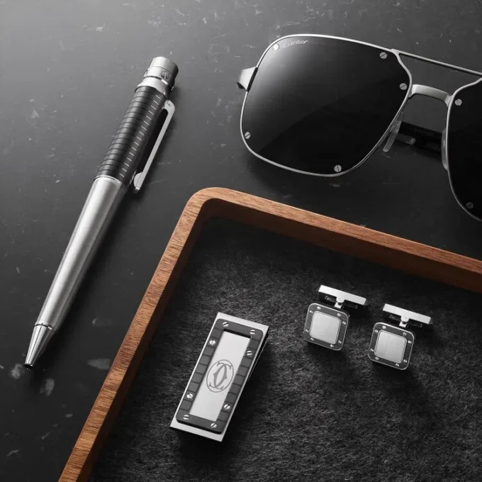 Stylo à bille Santos de Cartier