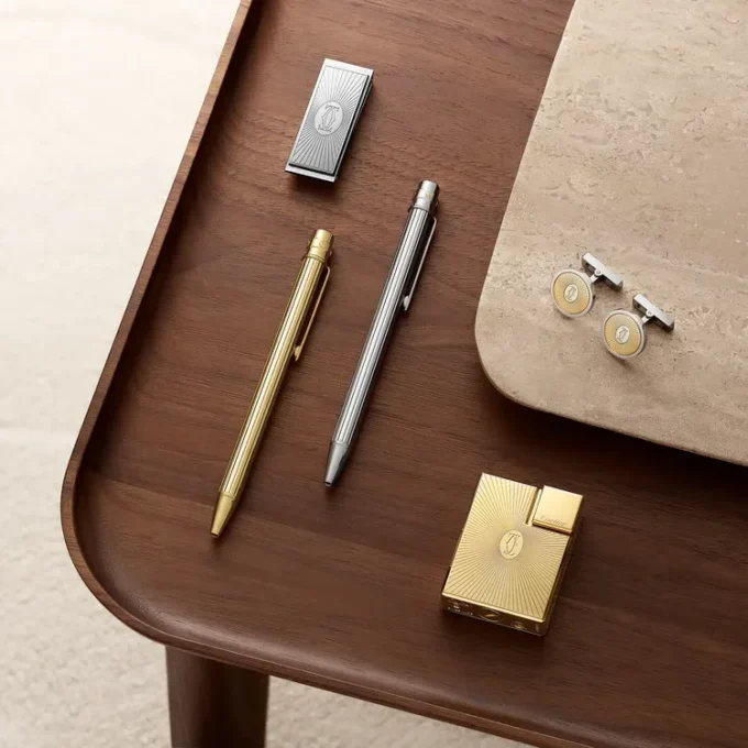 Stylo à bille Santos de Cartier, petit modèle