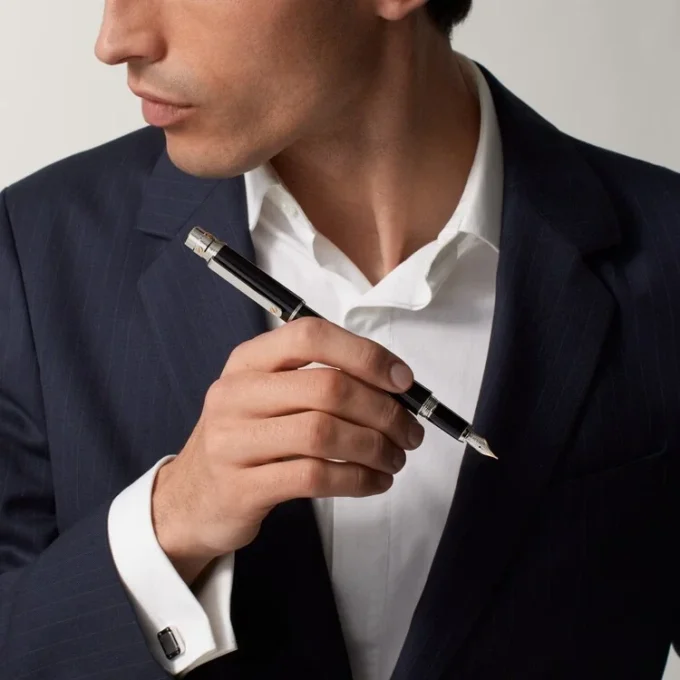 Stylo plume Santos de Cartier